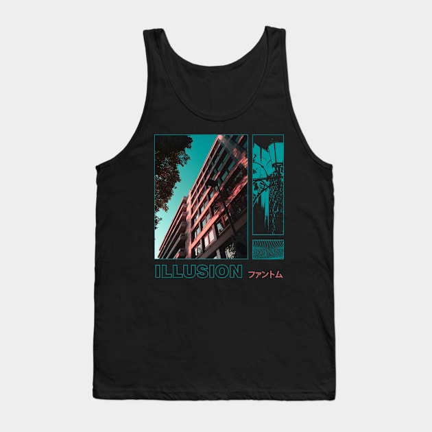 ILLUSION - ファントム Tank Top by Cero